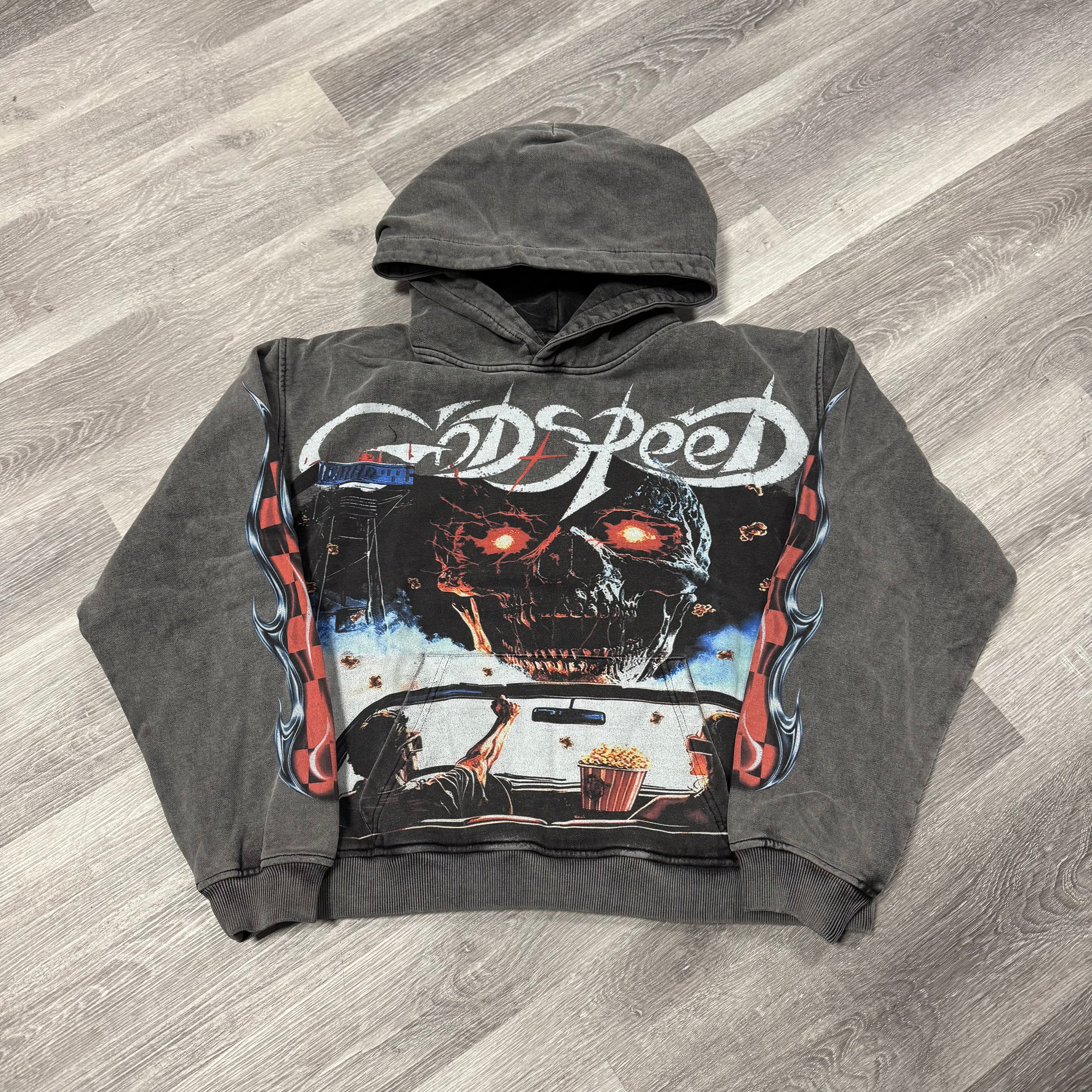 Godspeed Drive In Hoodie (Grey Wash) – EnMotion Sneaker Store
