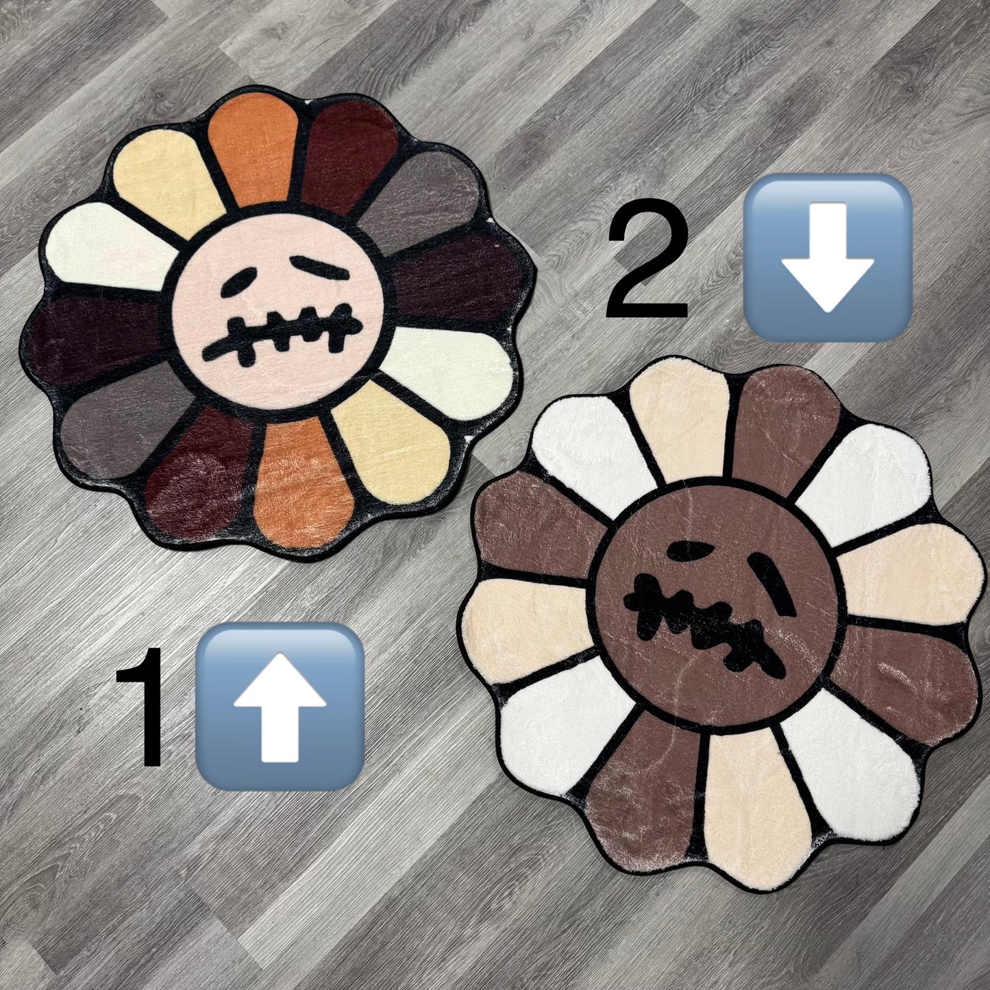 Takashi Murakami Travis Scott Flower Rug