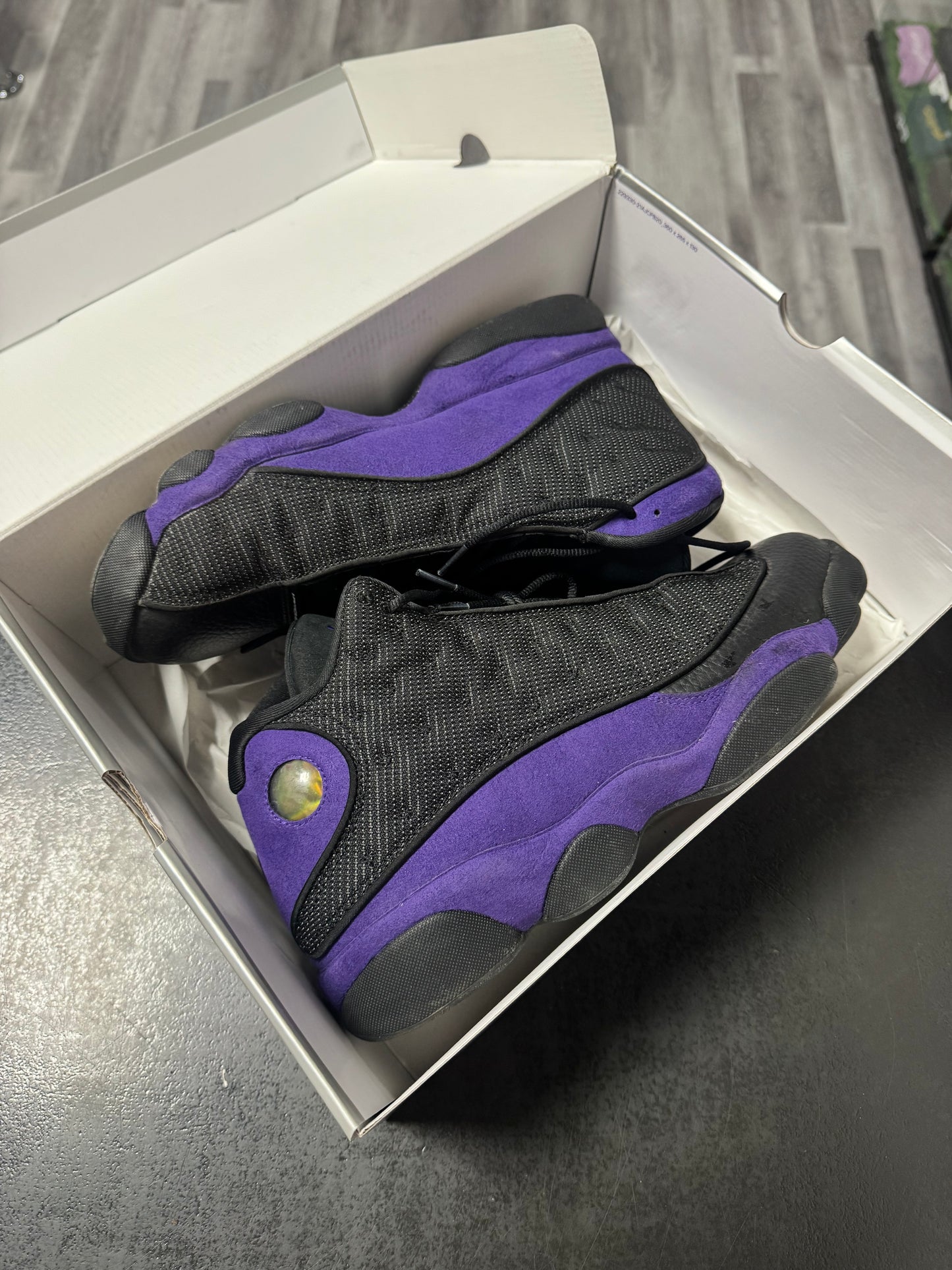 Jordan 13 Court Purple / Preowned