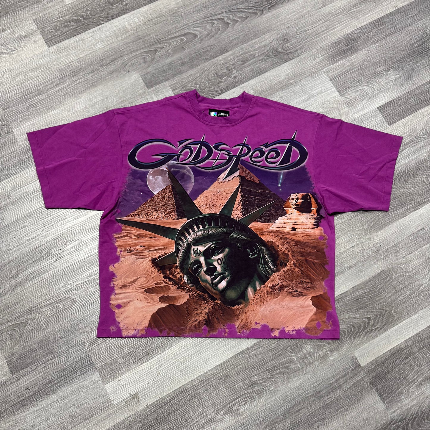 Godspeed Egyptian Liberty Tee (Purple)