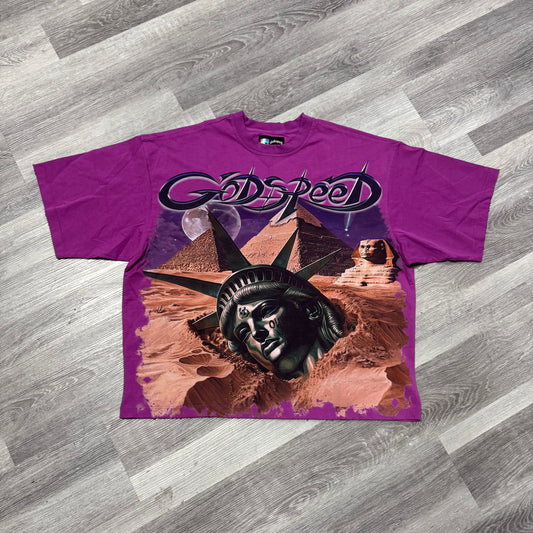 Godspeed Egyptian Liberty Tee (Purple)