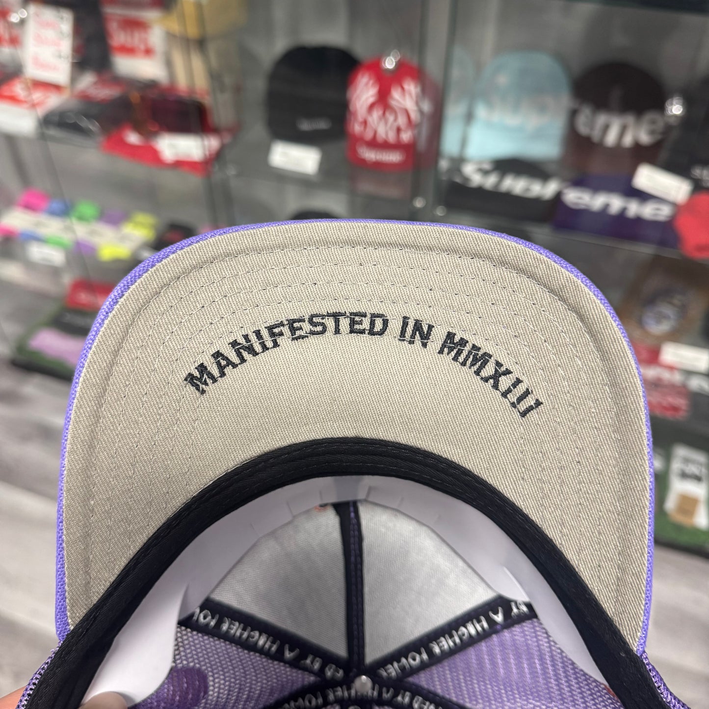 Godspeed Trucker Hat (Purple/Orange)