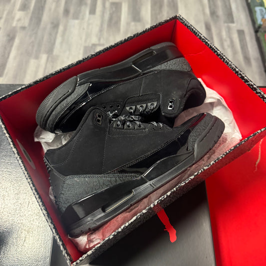 Jordan 3 Black Cat / Preowned