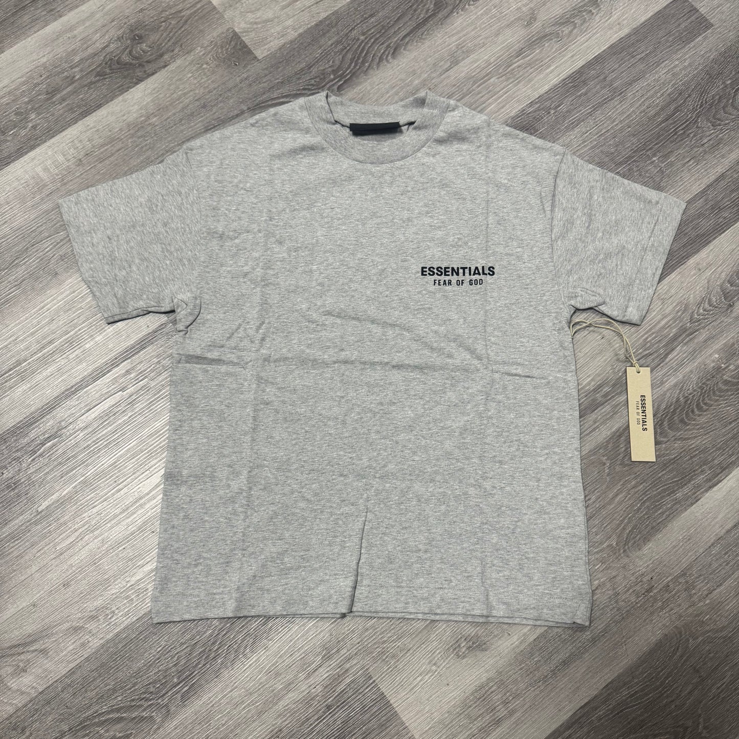 Essentials Fear of God Tee (Light Heather Grey)