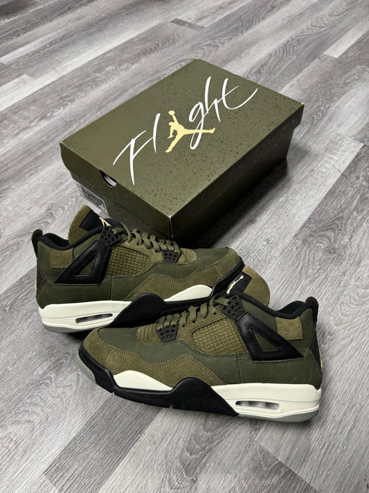 Jordan 4 Craft Olive / Preowned
