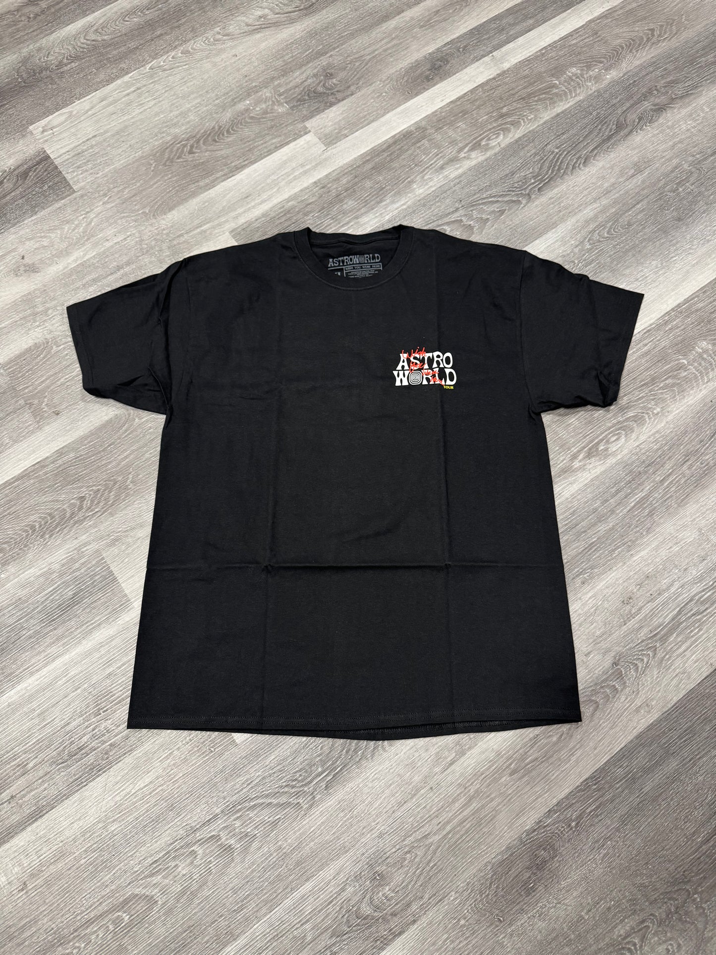 Travis Scott Astro World Tour Tee (Black)