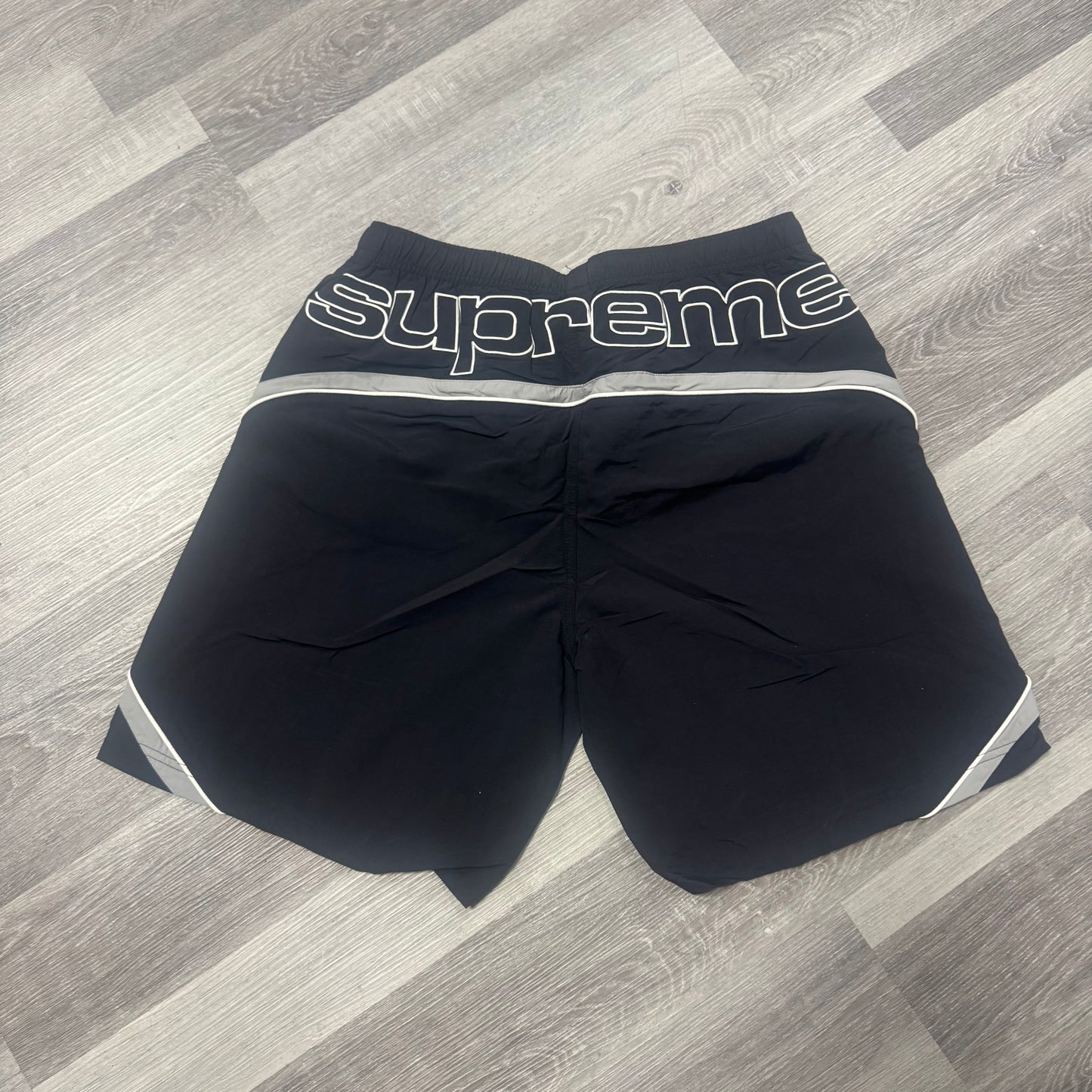 Supreme Paneled Water Shorts (Black)