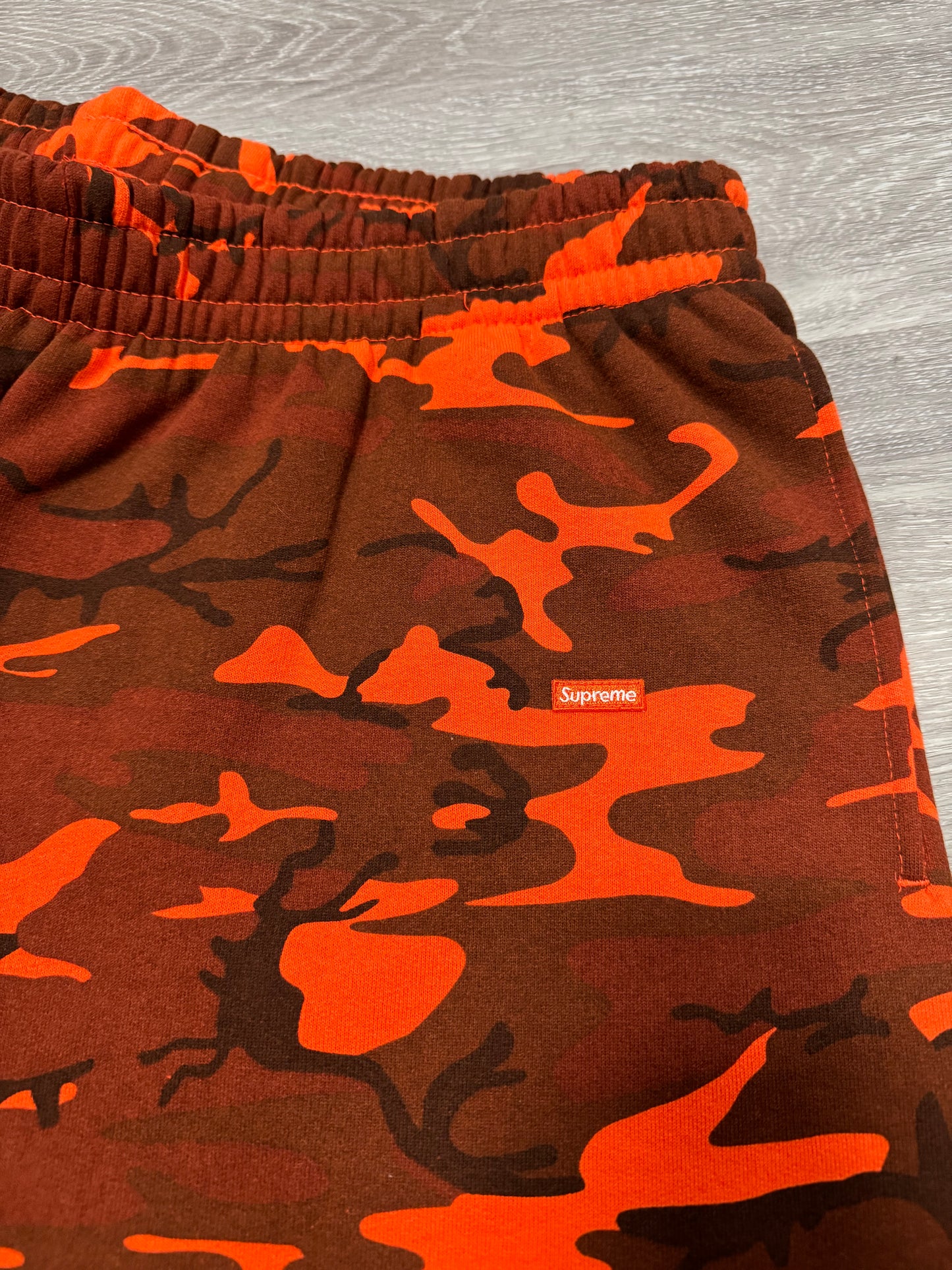 Supreme Orange Camo Sweatsuit