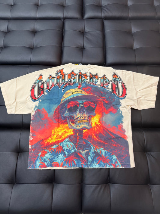 Godspeed Natural Disaster Tee (Bone)