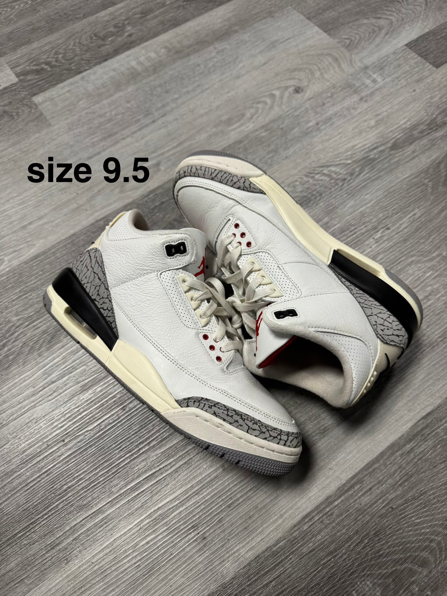 Jordan 3 Reimagined White Cement / Preowned