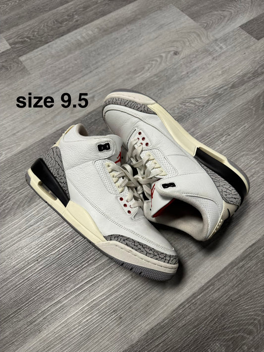 Jordan 3 Reimagined White Cement / Preowned