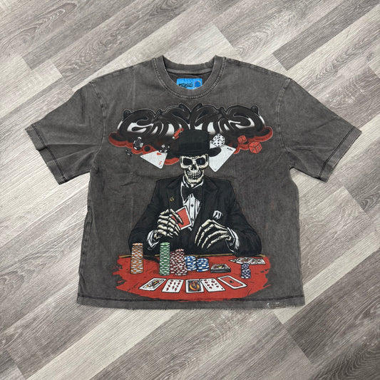 Godspeed High Stakes Tee (Grey Wash)