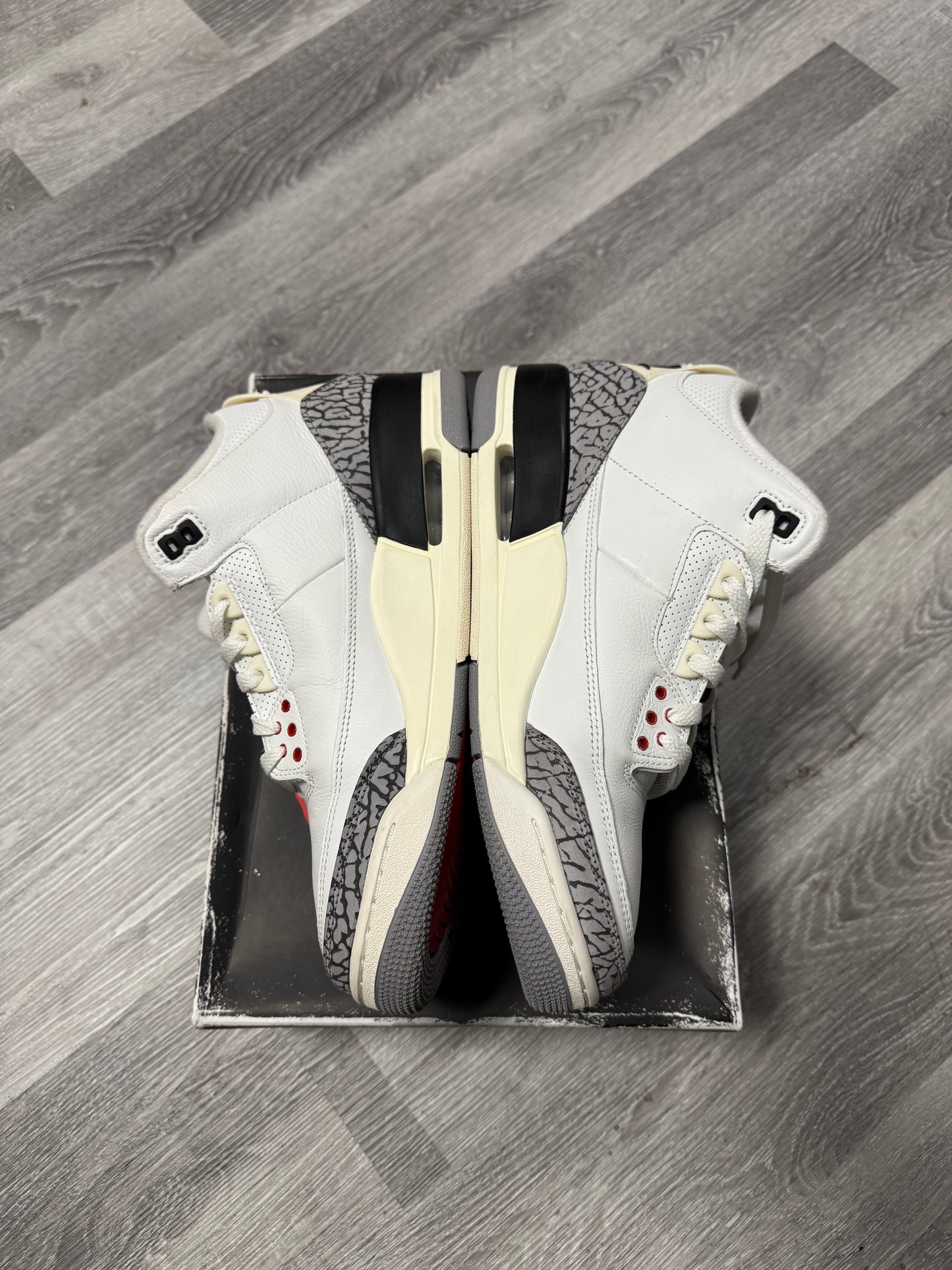 Jordan 3 Reimagined White Cement / Preowned