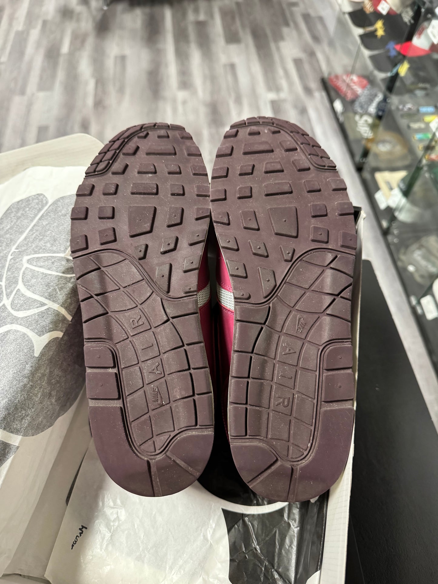 Air Max 1 Patta Rush Maroon / Preowned