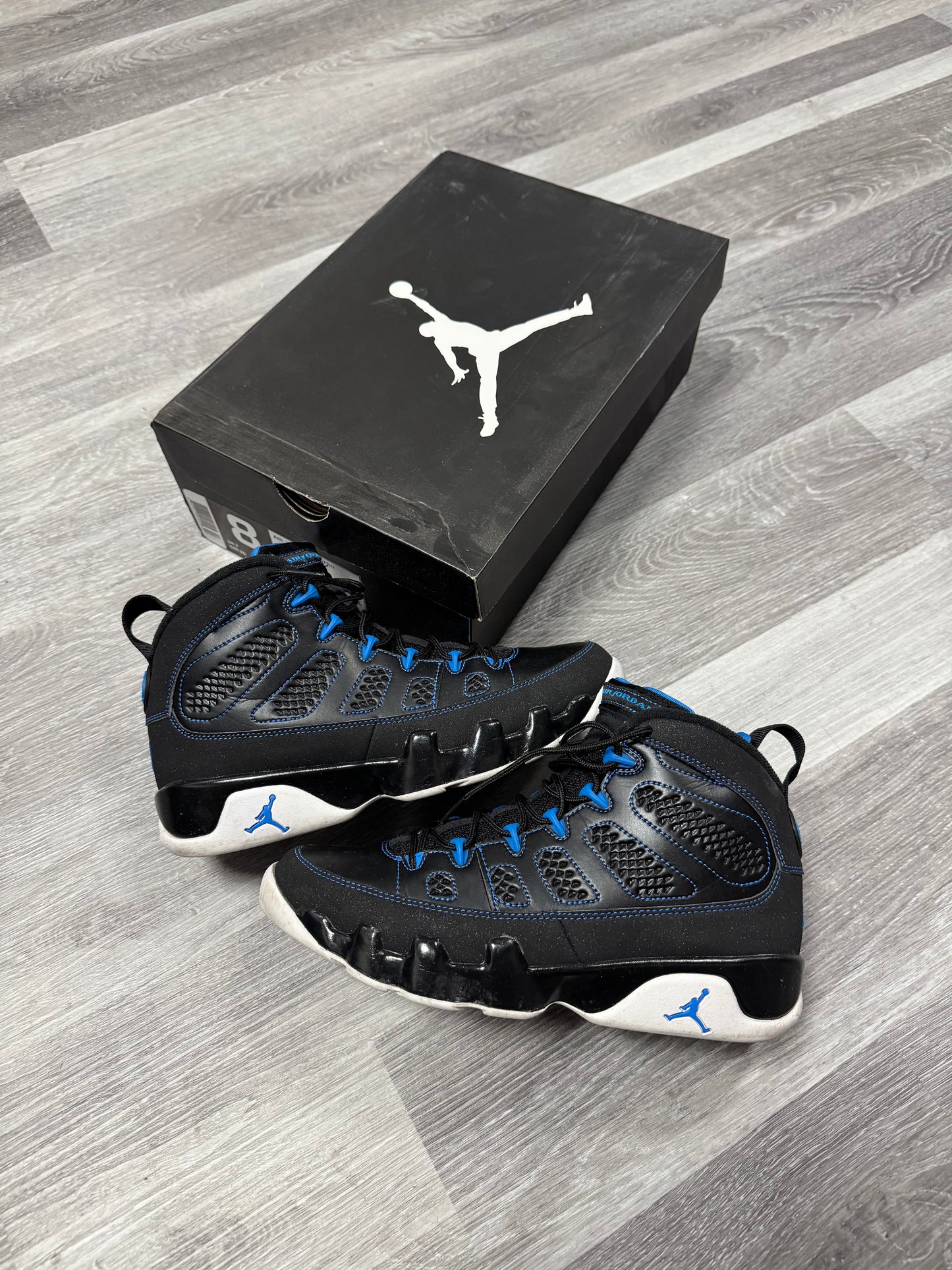 Jordan 9 Photo Blue / Preowned