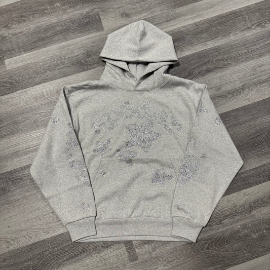 Sp5der Rhinestone Beluga Hoodie