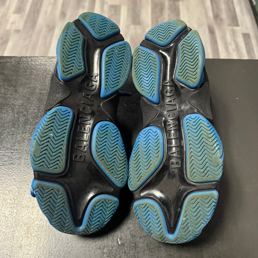 Balenciaga Triple S Blue Black / Preowned