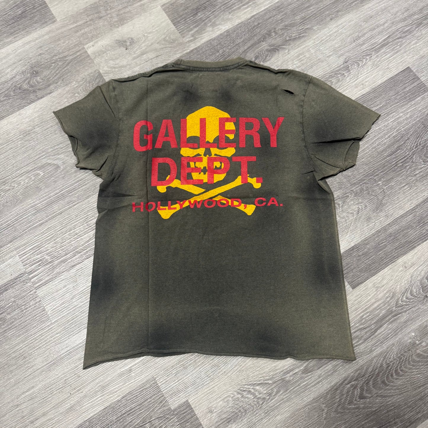 Gallery Dept Distressed Bones Tee