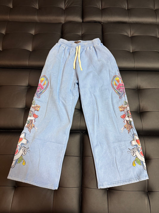Righteous Risen King Sweatpants (Blue)