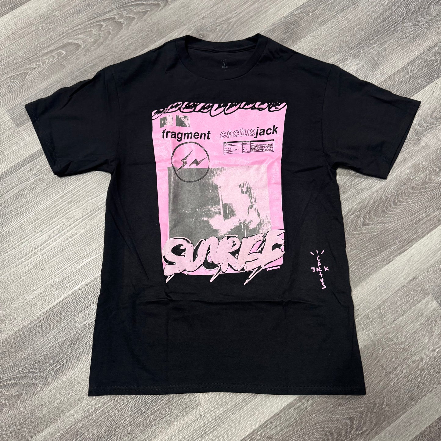 Travis Scott Cactus Jack Fragment Tee (Pink)