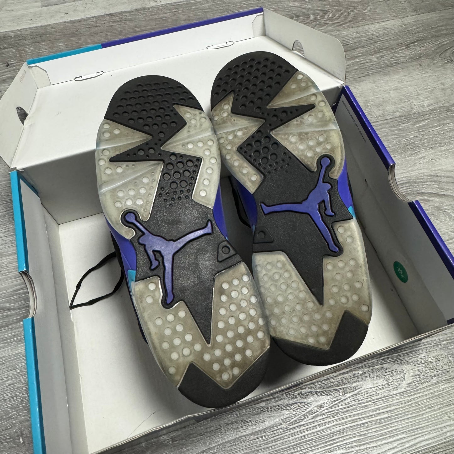 Jordan 6 Aqua / Preowned