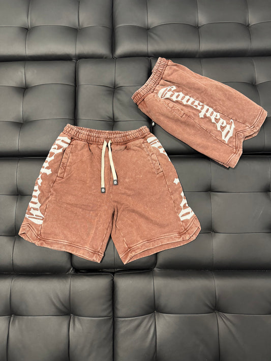Godspeed Courtside Shorts (Brown Wash)