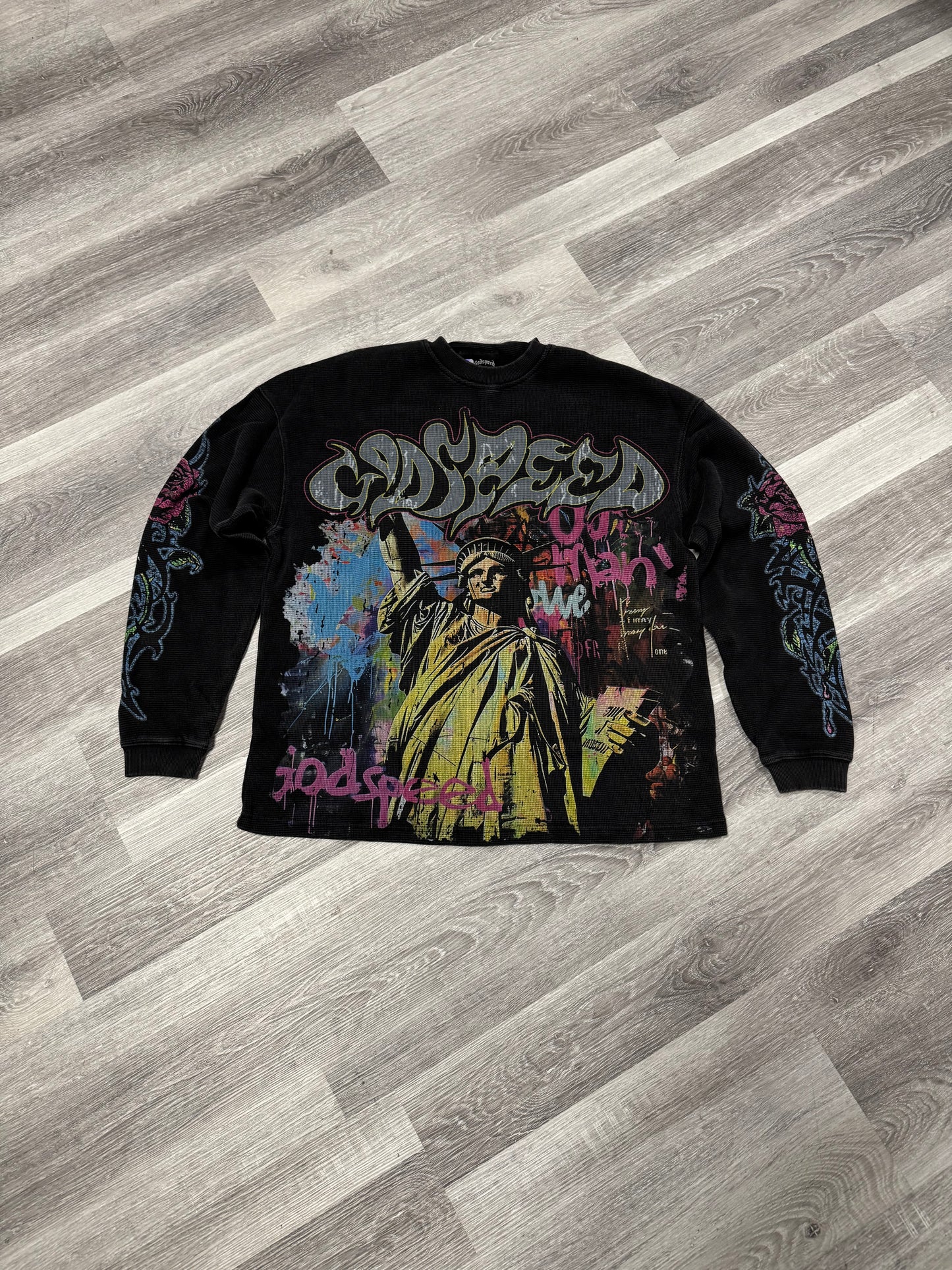Godspeed Vandal Longsleeve Thermal (Black Wash)