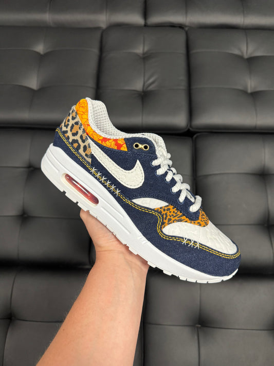 Air Max 1 Denim Leopard / Brand New
