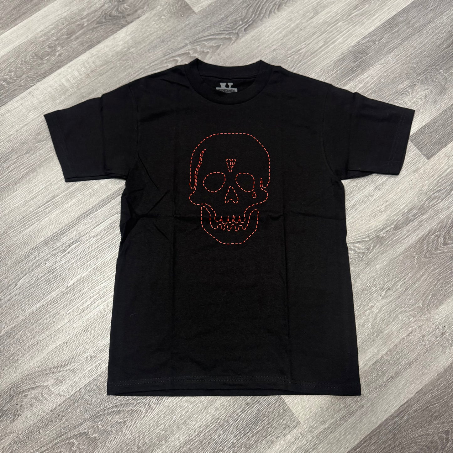 Vlone x Neighborhood Skull Tee (Red)