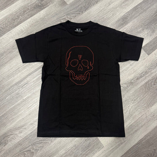 Vlone x Neighborhood Skull Tee (Red)