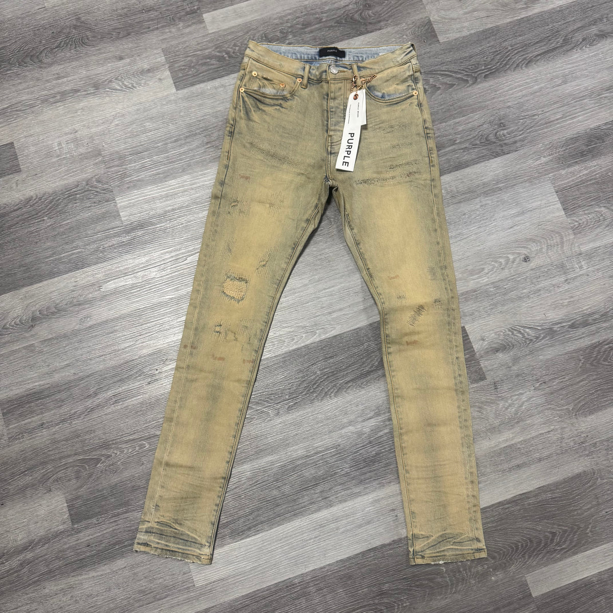 Purple Brand Superlight Oil Repair Denim Jeans