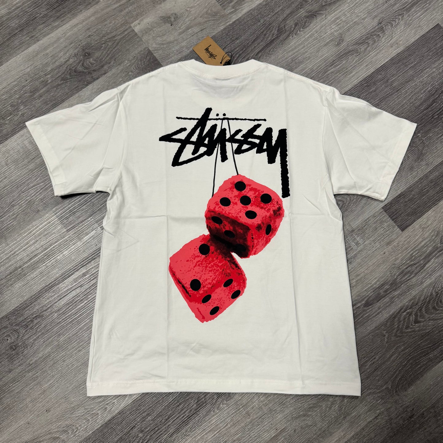 Stussy Dice Tee (White)
