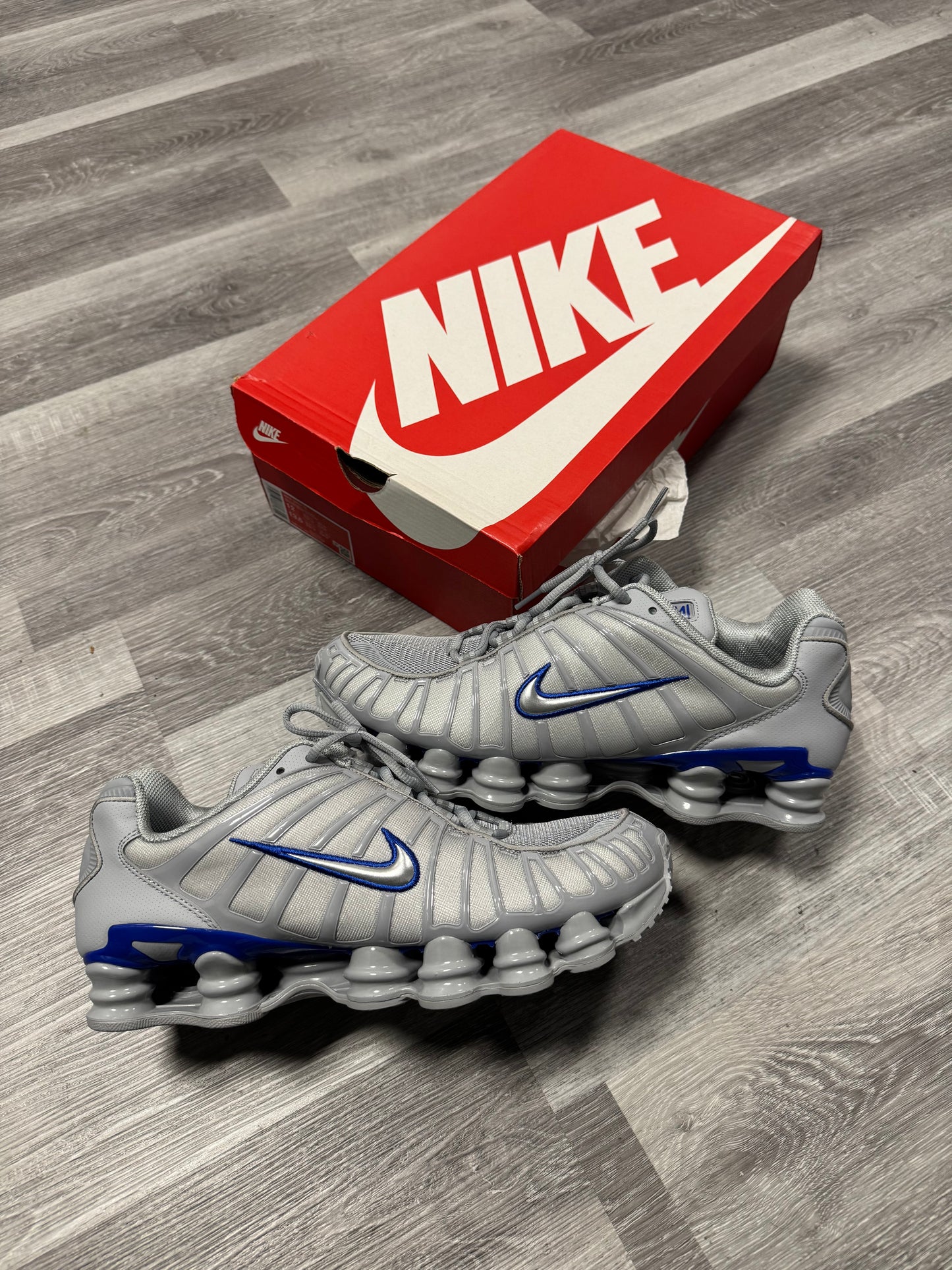 Nike Shox TL Wolf Grey / Preowned