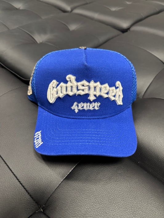 Godspeed Trucker Hat (Blue)
