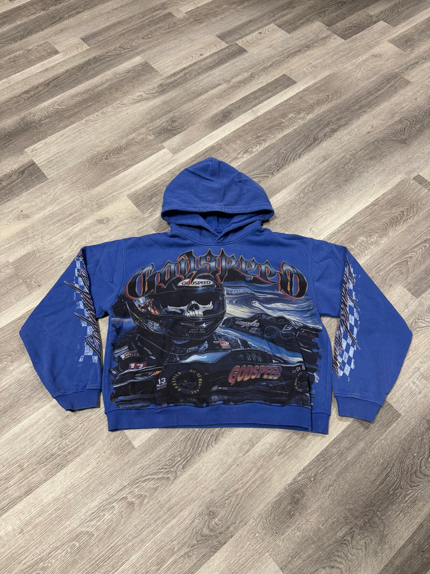 Godspeed Racer Hoodie (Blue)