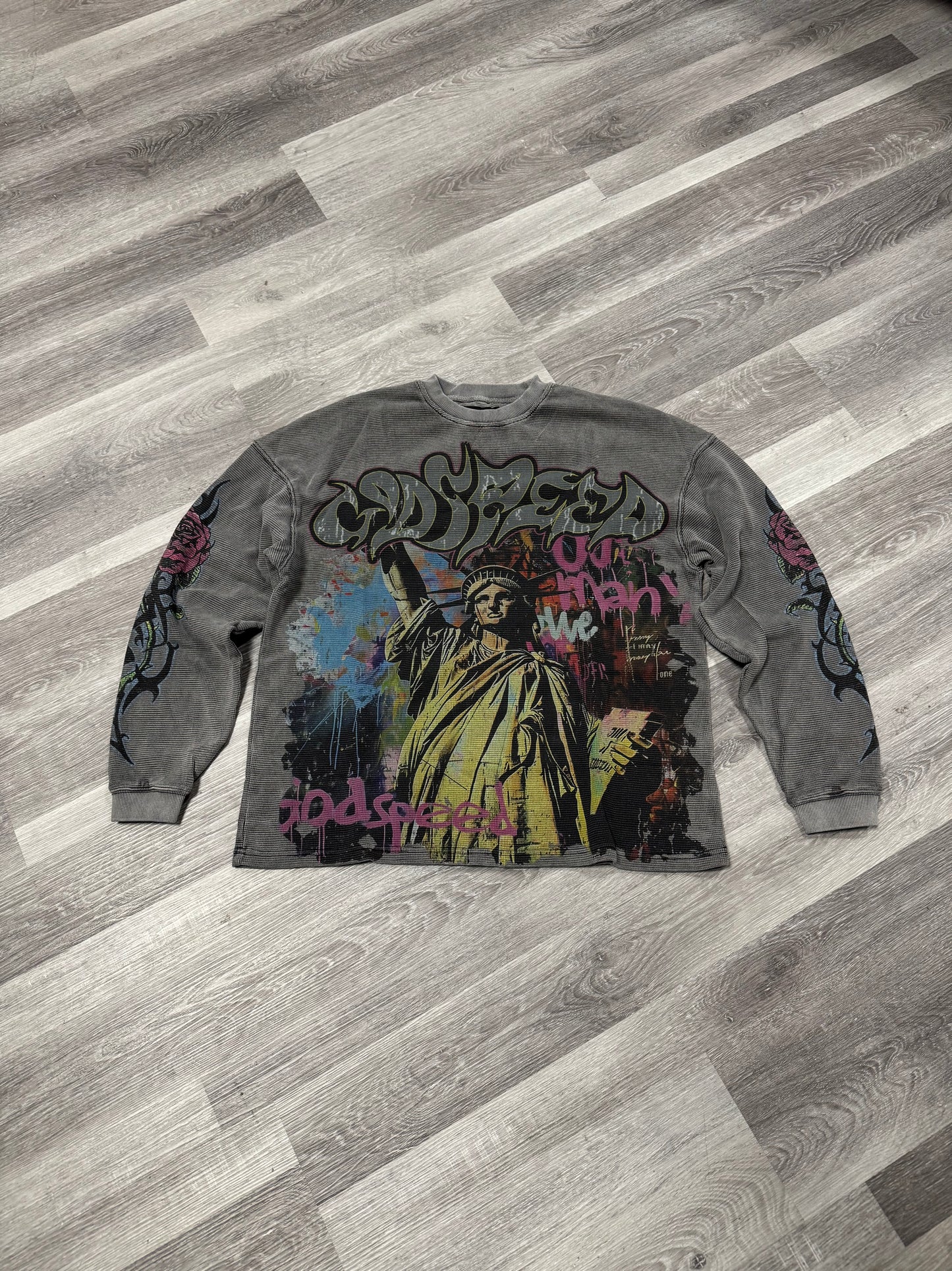 Godspeed Vandal Longsleeve Thermal (Grey Wash)