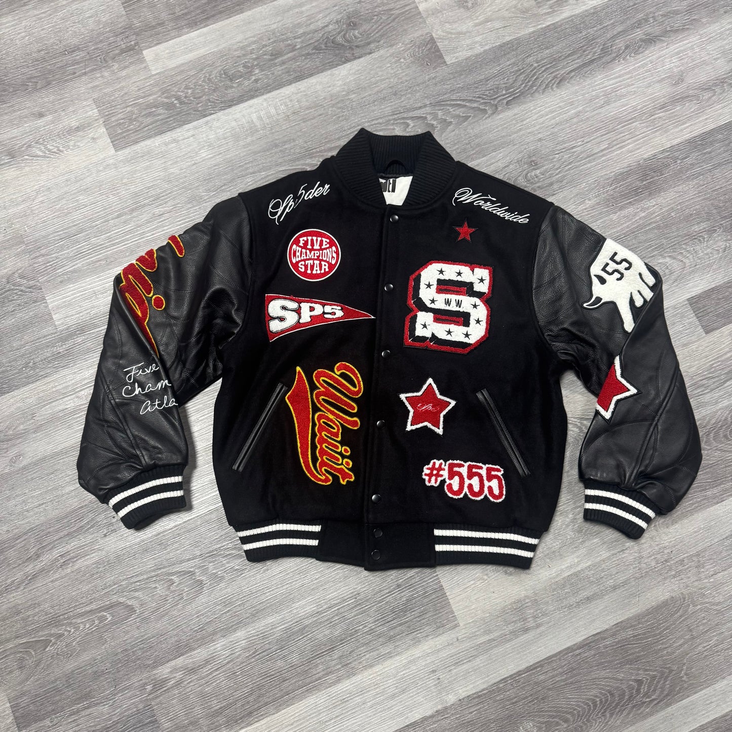 Sp5der District V Varsity Jacket