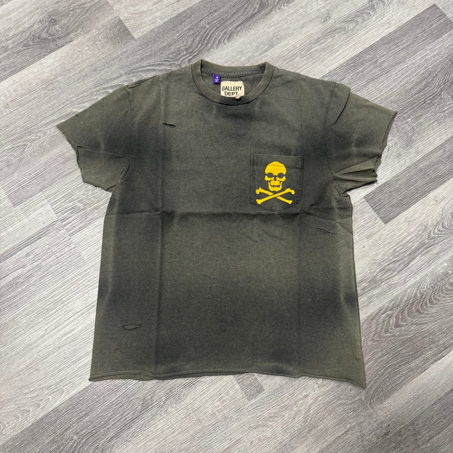 Gallery Dept Distressed Bones Tee