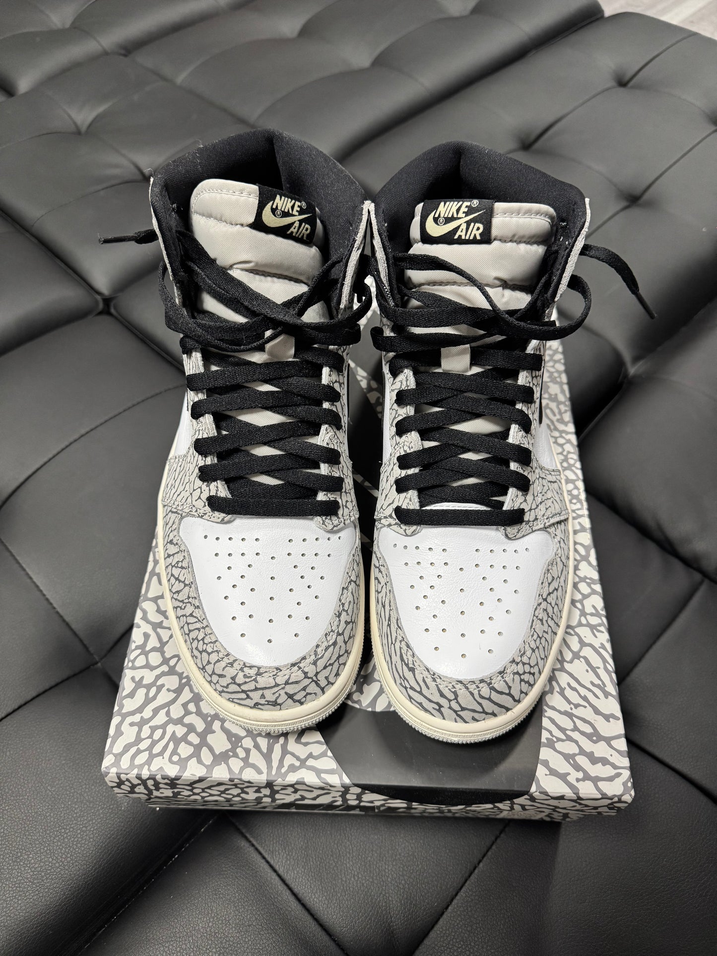 Jordan 1 White Cement / Preowned