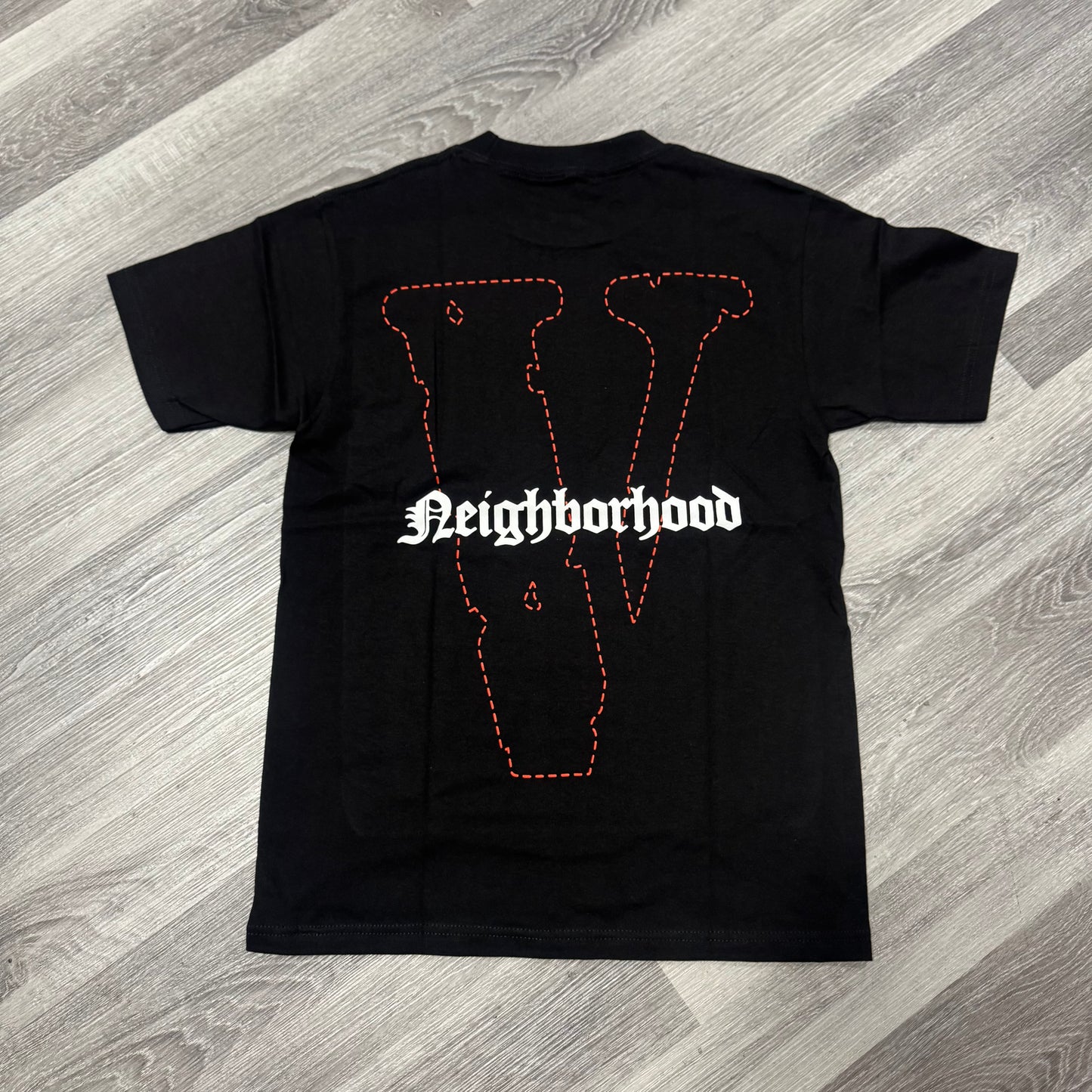 Vlone x Neighborhood Skull Tee (Red)