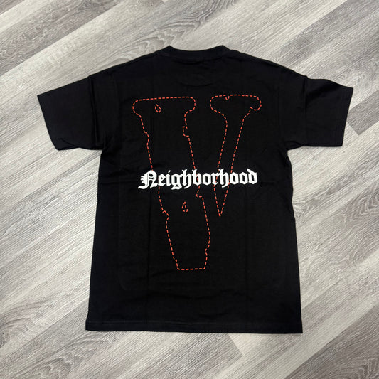 Vlone x Neighborhood Skull Tee (Red)