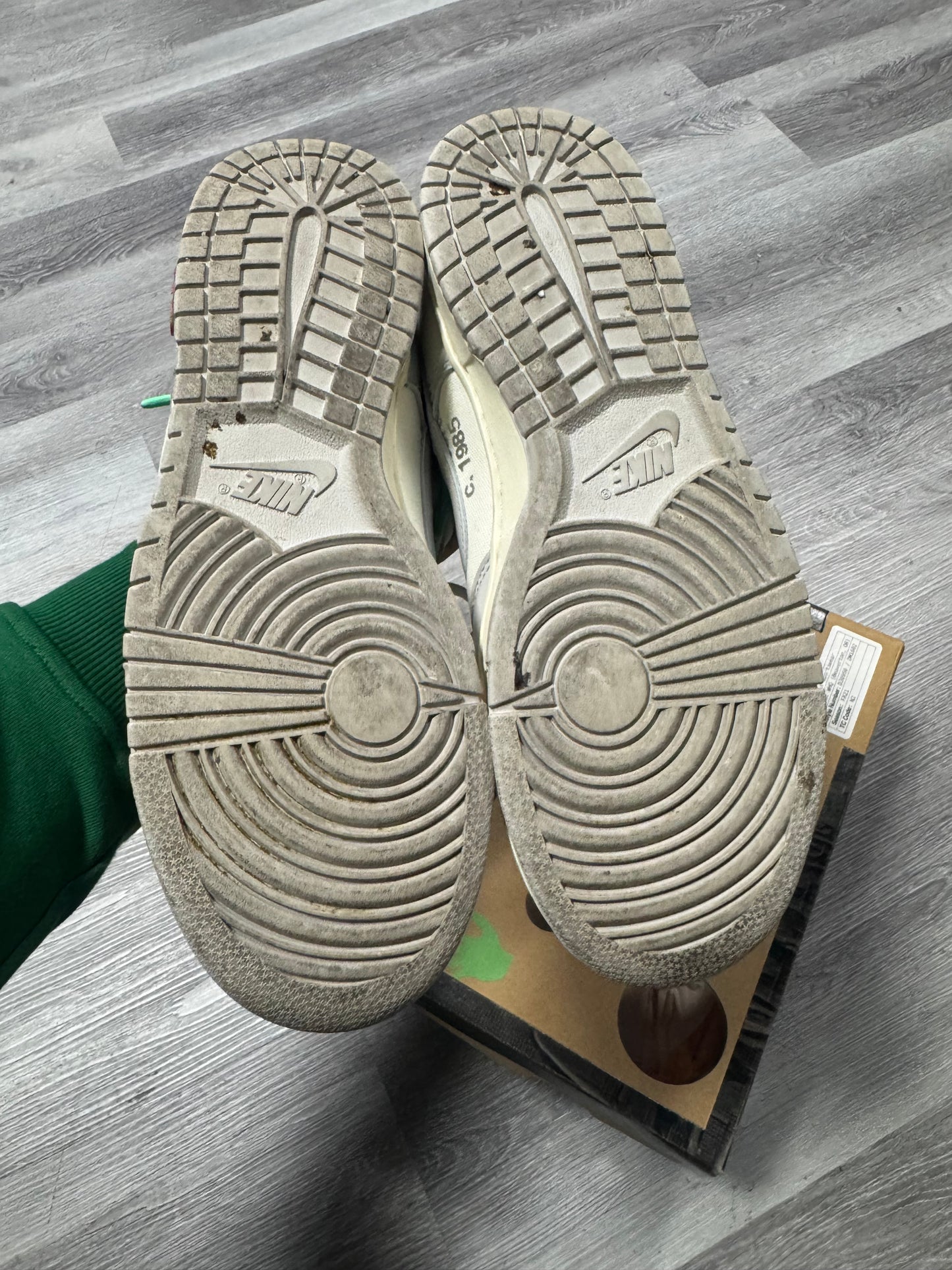 Dunk Low Off White Lot 4 / Preowned