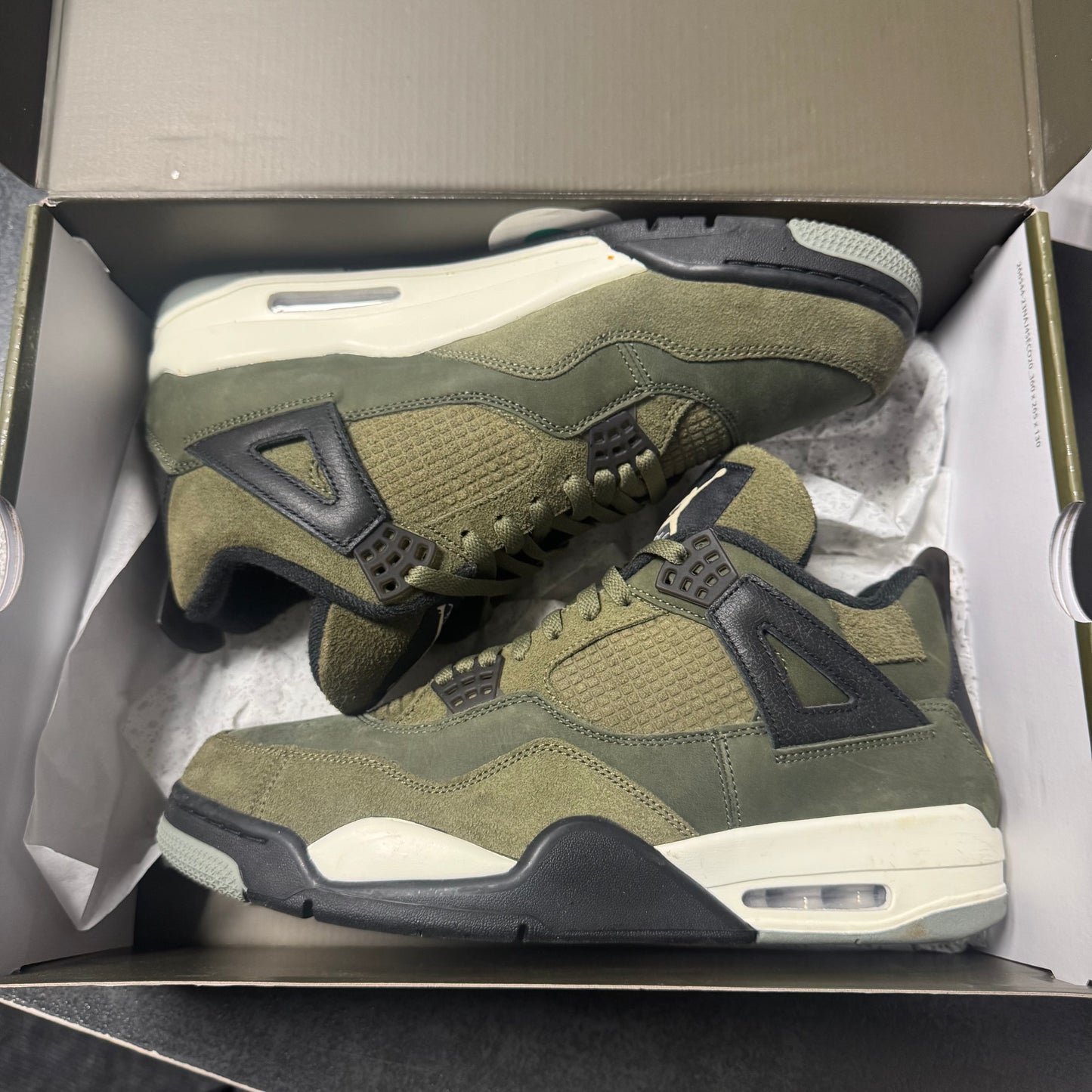 Jordan 4 Craft Olive / Preowned