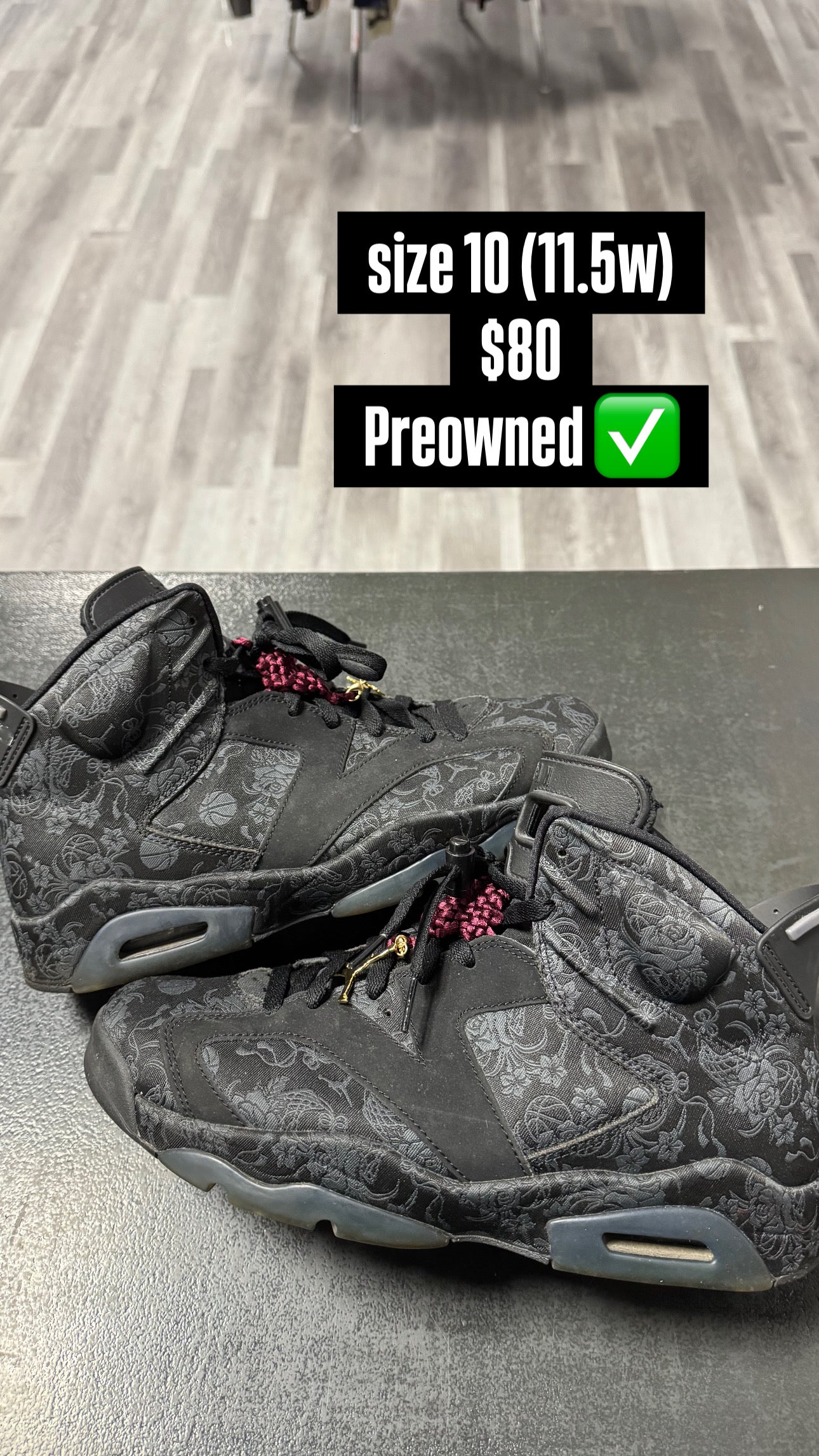 Jordan 6 Singles Day / Preowned