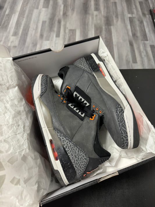 Jordan 3 Fear / Preowned