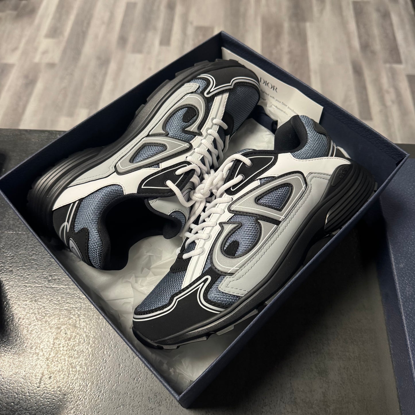 Christian Dior B30 White Grey / Preowned