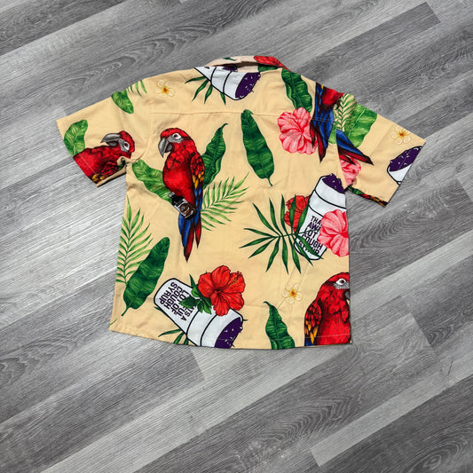 Thats a Awful Lot Of Cough Syrup Hawaiian Button Up Shirt