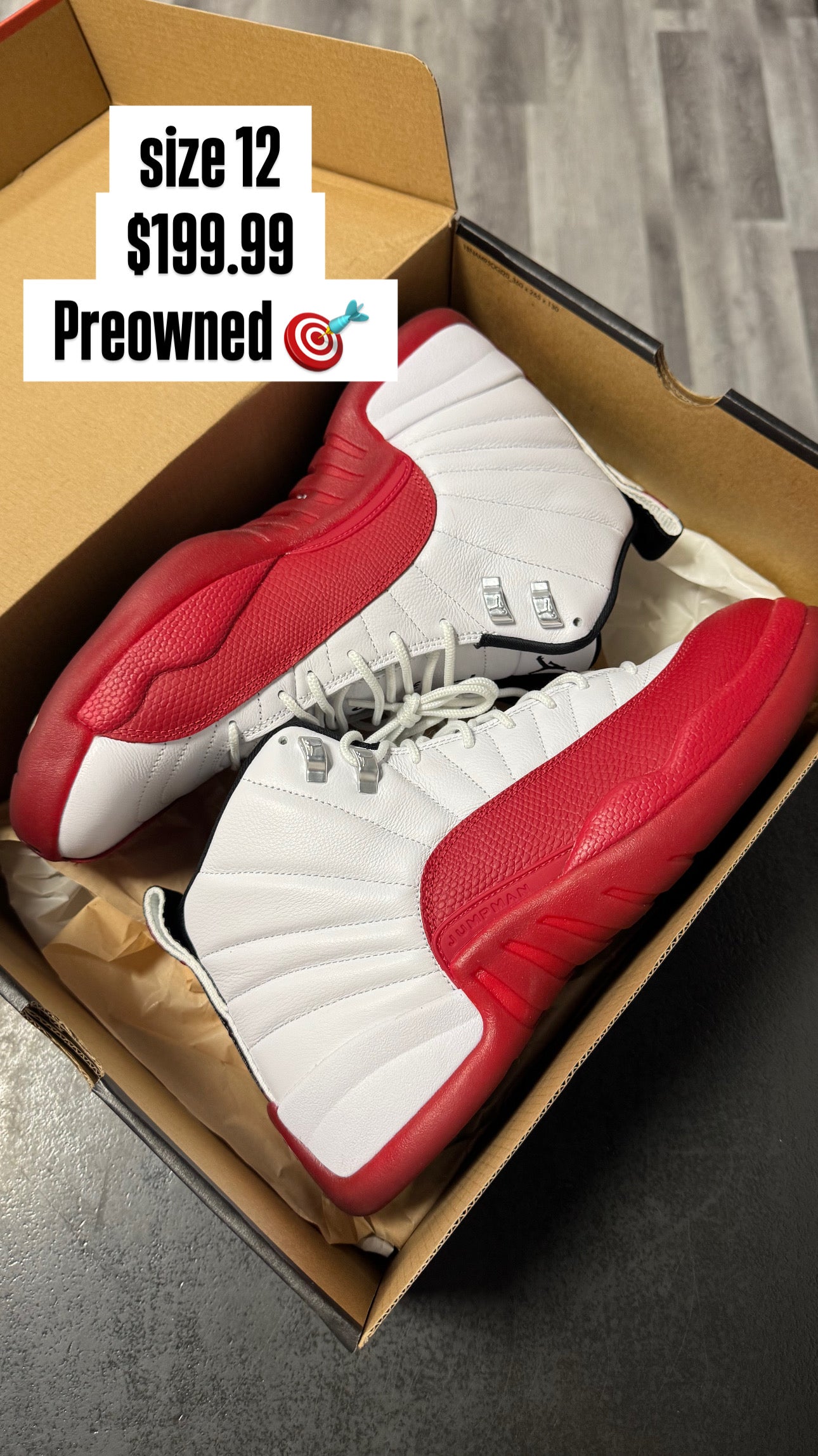Jordan 12 Cherry / Preowned
