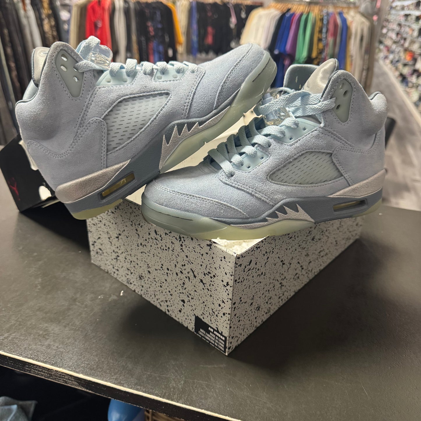 Jordan 5 Blue Bird / Preowned