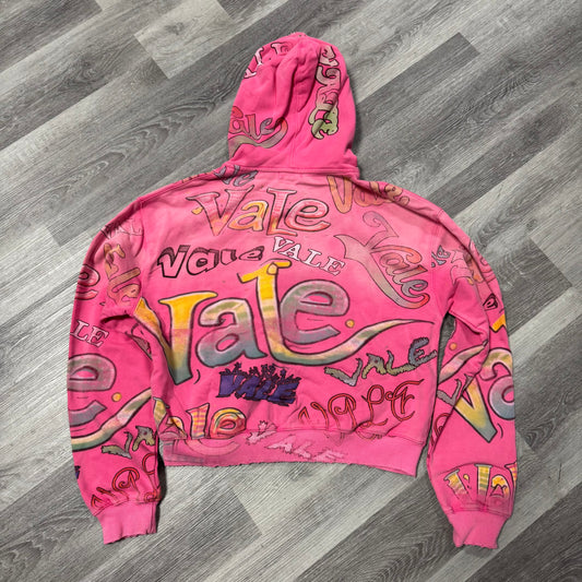 Valley Bubblegum Zip Up Hoodie